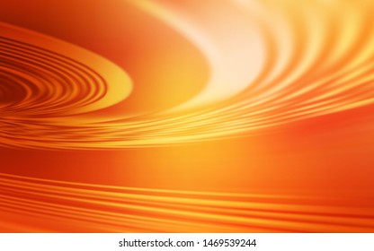 Light Red, Yellow vector layout with wry lines. A circumflex abstract illustration with gradient. A new texture for your  ad, booklets, leaflets.