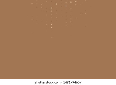 Light Red, Yellow vector layout with circle shapes. Blurred bubbles on abstract background with colorful gradient. Pattern for beautiful websites.