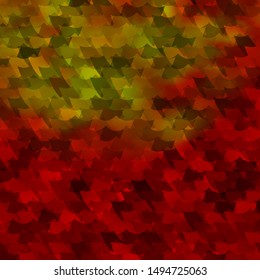 Light Red, Yellow vector layout with lines, rectangles. Colorful illustration with gradient rectangles and squares. Modern template for your landing page.