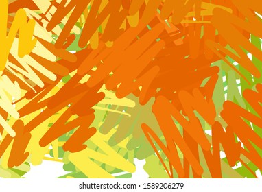 Light Red, Yellow vector layout with flat lines. Modern geometrical abstract illustration with Lines. Pattern for your busines websites.