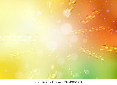 Light Red, Yellow vector layout in New Year style. Colorful illustration with Christmas simbols and signs. Smart design for promotion of university.