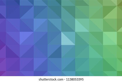 Light Red, Yellow vector low poly layout. A completely new color illustration in a polygonal style. New template for your brand book.