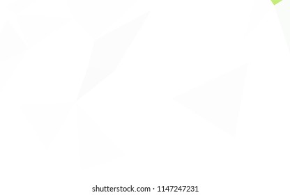 Light Red, Yellow vector low poly texture. Elegant bright polygonal illustration with gradient. A completely new design for your leaflet.