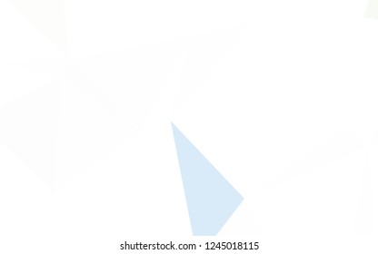 Light Red, Yellow vector low poly cover. Elegant bright polygonal illustration with gradient. Best triangular design for your business.