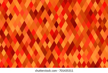 Light Red, Yellow vector low poly background. Modern geometrical abstract illustration with gradient. The polygonal design can be used for your web site.