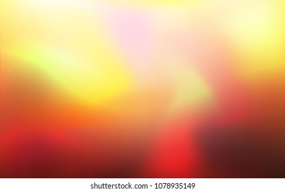 Light Red, Yellow vector modern elegant layout. Colorful abstract illustration with gradient. Brand-new design for your business.