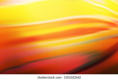Light Red, Yellow vector modern elegant backdrop. An elegant bright illustration with gradient. New style for your business design.