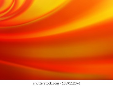 Light Red, Yellow vector modern bokeh pattern. Colorful illustration in blurry style with gradient. The elegant pattern for brand book.