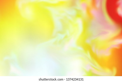 Light Red, Yellow vector modern elegant layout. Shining colored illustration in smart style. New style for your business design.
