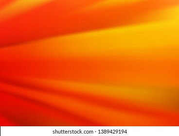 Light Red, Yellow vector modern elegant background. Colorful abstract illustration with gradient. The elegant pattern for brand book.