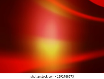 Light Red, Yellow vector modern elegant background. Creative illustration in halftone style with gradient. The best blurred design for your business.