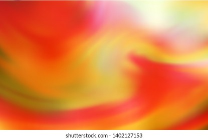 Light Red, Yellow vector modern elegant background. Creative illustration in halftone style with gradient. The best blurred design for your business.
