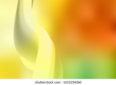 Light Red, Yellow vector modern elegant backdrop. A completely new colored illustration in blur style. Smart design for your work.