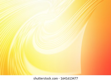 Light Red, Yellow vector modern elegant layout. Creative illustration in halftone style with gradient. The best blurred design for your business.