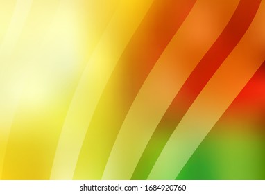 Light Red, Yellow vector modern elegant backdrop. Shining colorful illustration in smart style. Elegant background for a brand book.