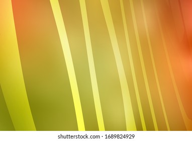 Light Red, Yellow vector modern elegant background. New colored illustration in blur style with gradient. New style design for your brand book.