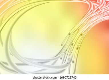 Light Red, Yellow vector modern elegant background. Colorful illustration in abstract style with gradient. Completely new design for your business.