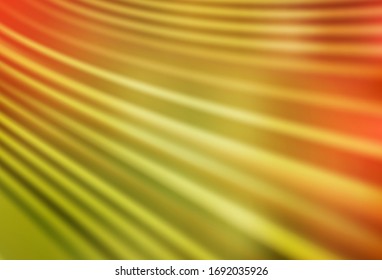 Light Red, Yellow vector modern elegant background. New colored illustration in blur style with gradient. Background for designs.