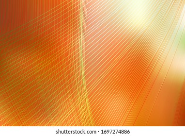 Light Red, Yellow vector modern elegant backdrop. An elegant bright illustration with gradient. New style design for your brand book.