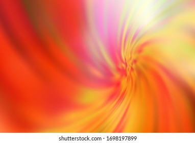 Light Red, Yellow vector modern elegant layout. Glitter abstract illustration with gradient design. Completely new design for your business.