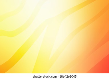 Light Red, Yellow vector modern elegant layout. Colorful illustration in abstract style with gradient. Blurred design for your web site.