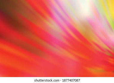 Light Red, Yellow vector modern elegant backdrop. A completely new colored illustration in blur style. New style for your business design.