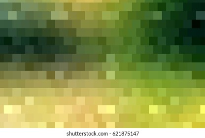 Light Red, Yellow vector modern geometrical background. Abstract template. Geometric pattern in square style with gradient.