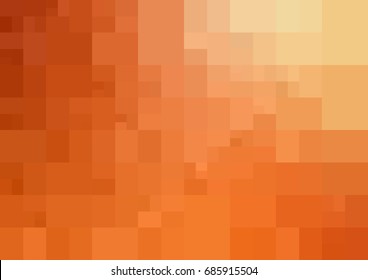 Light Red, Yellow vector modern geometrical abstract background. Texture template. Geometric pattern in Origami style with gradient. 
