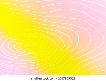 Light Red, Yellow vector natural abstract pattern. Geometric doodle illustration in Origami style with gradient. A completely new template for your business design.