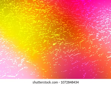 Light Red, Yellow vector natural elegant texture. Ethnic elegant natural pattern with gradient. A completely new template for your business design.