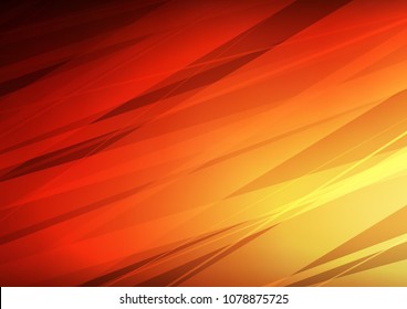 Light Red, Yellow vector natural abstract background. Glitter abstract illustration with doodles and Zen tangles. The textured pattern can be used for website.
