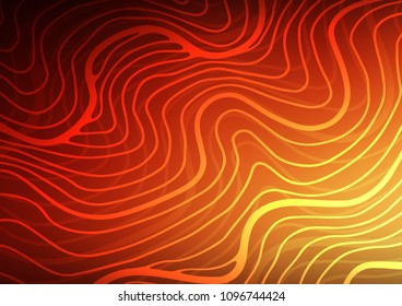 Light Red, Yellow vector natural abstract texture. Brand-new colored illustration in blurry style with doodles. The textured pattern can be used for website.