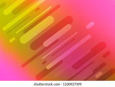 Light Red, Yellow vector natural abstract texture. Geometric doodle illustration in Origami style with gradient. A new texture for your design.