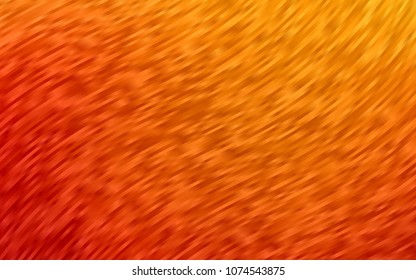 Light Red, Yellow vector pattern with curved circles. Creative geometric illustration in marble style with gradient. Marble style for your business design.