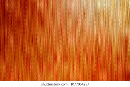 Light Red, Yellow vector pattern with curved circles. Colorful abstract illustration with gradient lines. The best blurred design for your business.