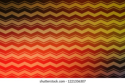 Light Red, Yellow vector pattern with sharp lines. Blurred decorative design in simple style with lines. Pattern for your busines websites.