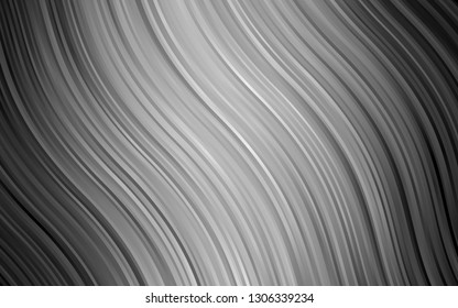 Light Red, Yellow vector pattern with bent ribbons. Creative illustration in halftone marble style with gradient. Pattern for your business design.