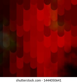 Light Red, Yellow vector pattern with lines. Repeated lines on abstract background with gradient. Pattern for websites, landing pages.