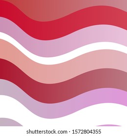 Light Red, Yellow vector pattern with wry lines. Bright illustration with gradient circular arcs. Pattern for websites, landing pages.