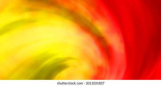 Light Red, Yellow vector pattern with clouds. Shining illustration with abstract gradient clouds. Beautiful layout for uidesign.
