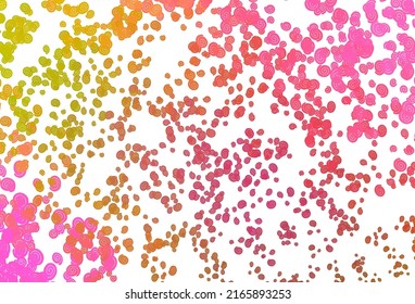 Light Red, Yellow vector pattern with lava shapes. Creative geometric illustration in marble style with gradient. A completely new marble design for your business.