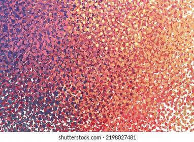 Light Red, Yellow vector pattern with spheres. Modern abstract illustration with colorful water drops. Pattern for beautiful websites.