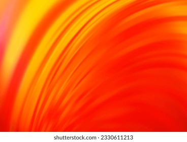 Light Red, Yellow vector pattern with liquid shapes. Geometric illustration in marble style with gradient.  New composition for your brand book.