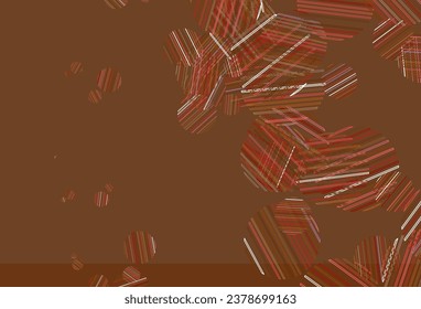 Light Red, Yellow vector pattern with spheres. Illustration with set of shining colorful abstract circles. Design for poster, banner of websites.