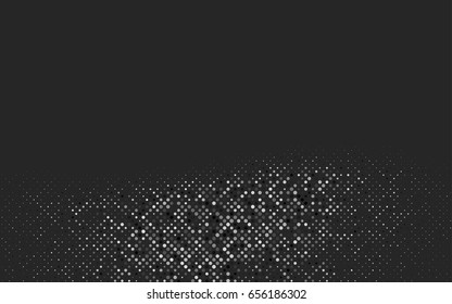 Light Red, Yellow vector red pattern of geometric circles, shapes. Colorful mosaic banner. Geometric background with colored disks.