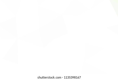 Light Red, Yellow vector polygon abstract background. Modern abstract illustration with triangles. Brand new design for your business.