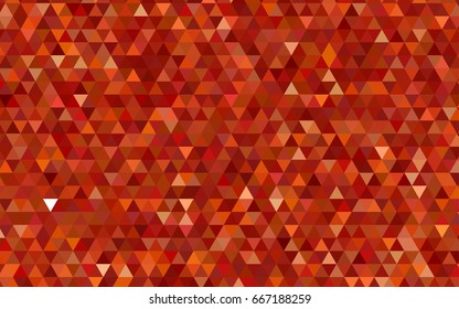 Light Red, Yellow vector polygon abstract background. Colorful illustration in abstract style with gradient. A new texture for your design.