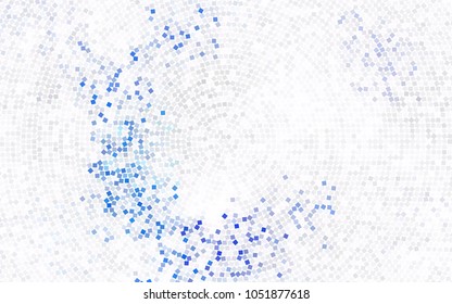 Light Red, Yellow vector polygonal illustration consisting of rectangles. Rectangular design for your business. Creative geometric background in origami style with gradient.