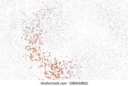 Light Red, Yellow vector polygonal illustration, which consist of rectangles. Rectangular pattern for your business design. Geometric background in Origami style with gradient. 