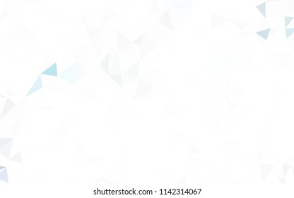 Light Red, Yellow vector polygonal pattern. Colorful illustration in polygonal style with gradient. Brand new style for your business design.